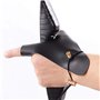 Gants de en cuir de vache pour tir à l'arc - Gants de traditionnels - 3 doigts - Pour enfants, adolescents, adultes et débutants