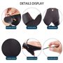 Gants de en cuir de vache pour tir à l'arc - Gants de traditionnels - 3 doigts - Pour enfants, adolescents, adultes et débutants
