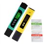 Testeur TDS+EC+Thermomètre 3en1 et pH mètre avec Fonction d'étalonnage Automatique, précision Moniteur de qualité d'eau Stylo St