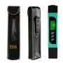Testeur TDS+EC+Thermomètre 3en1 et pH mètre avec Fonction d'étalonnage Automatique, précision Moniteur de qualité d'eau Stylo St