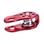 MAGT Roue De Poulie en Alliage D'aluminium À Corde Simple Et Pivotante Robuste Accessoire d'escalade pour Équipement De Sécurité