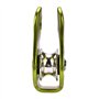 MAGT Roue De Poulie en Alliage D'aluminium À Corde Simple Et Pivotante Robuste Accessoire d'escalade pour Équipement De Sécurité