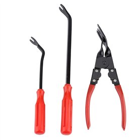 Clip Enlèvement Pince - Outil de Réparation D'extracteur de Fixation D'attache de Clips de Panneau de Portière de Voiture