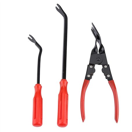 Clip Enlèvement Pince - Outil de Réparation D'extracteur de Fixation D'attache de Clips de Panneau de Portière de Voiture