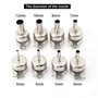 Kit D'accessoires pour Pistolet Thermique, Becs Résistant à la Chaleur pour Pistolet à Air Chaud Astuces Outils Outils de Répara