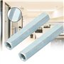 VOBOR Écrou Long M8 Inox 80 - Écrou de Tige Longue D'accouplement Hexagonal (2 Pièces)
