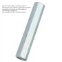 VOBOR Écrou Long M8 Inox 80 - Écrou de Tige Longue D'accouplement Hexagonal (2 Pièces)