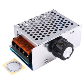 Régulateur de Tension électronique Réglable de Contrôleur de Vitesse de Moteur de la Puissance SCR CA 220v 4000w Variateur de Ré