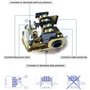 Jadeshay Pressostat Eau, Pressostat Pompe Eau 0.8-5.0bar Interrupteur de Commande de Pression de Pompe à Eau à double Ressort ré