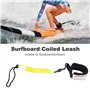 Nikou Corde de Pied de Surf, Corde de Pagaie de Kayak Corde à Main De Planche de Surf Shortboard Corde de SéCurité pour Longboar