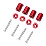 Rehausse en Aluminium Rehausse Capot Entretoise Ventouse de Capot Moteur Entretoise Utilisée par Un Moteur Turbo de 6mm en Allia