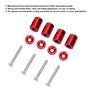 Rehausse en Aluminium Rehausse Capot Entretoise Ventouse de Capot Moteur Entretoise Utilisée par Un Moteur Turbo de 6mm en Allia