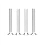Rehausse en Aluminium Rehausse Capot Entretoise Ventouse de Capot Moteur Entretoise Utilisée par Un Moteur Turbo de 6mm en Allia