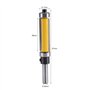 Mèche de toupie - Mèche de toupie 1/4 "Mèche de toupie avec garniture supérieure et inférieure 1-1/2" H * 1/4 "Outil de travail 
