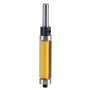 Mèche de toupie - Mèche de toupie 1/4 "Mèche de toupie avec garniture supérieure et inférieure 1-1/2" H * 1/4 "Outil de travail 