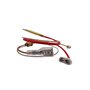 METER STAR Chauffage extérieur à gaz pour terrasse M6 x 0,75 filetage de tête avec écrous de connexion M8 x 1 longueur 0,41 m