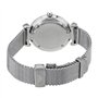 Emporio Armani Montre pour Femmes, Mouvement à Quartz Deux Aiguilles de 32 mm avec Bracelet en Acier Inoxydable de tonalité arge