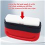 Horuili® 2 pièces Brosse de Nettoyage pour film d'huile de voiture, Enlève film d'huile de vitre pour voiture, Enlève film d'hui