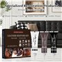 KUIRUNRX® Pâte Réparatrice Cuir, Kit Reparation Cuir, 3 Couleurs Pâte Réparatrice Cuir, Kits de réparation en Cuir Mixable,pour 