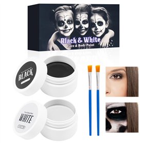 Horuili® Set de Peinture Faciale pour Halloween