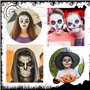 Kit de Peinture Corps Visage Noir et Blanc