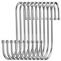 Firschoie Lot de 10 Crochet S Acier Inoxydable