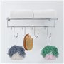 Firschoie Lot de 10 Crochet S Acier Inoxydable, Crochet en S Crochet en métal robuste crochet double pour suspendre tasses, vête