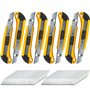 Firschoie Lot de 8 Cutters Professionnels