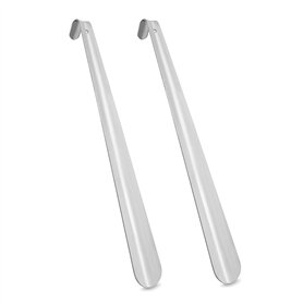 Xpieoyrm 2Pcs Chausse-pieds en Acier Inoxydable