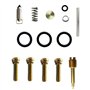 BenTsD Compatible avec le kit de réparation de carburateur 4-Pack Diaphragme flottant utilisé sur Suzuki Bandit 600 GSF600S 1996