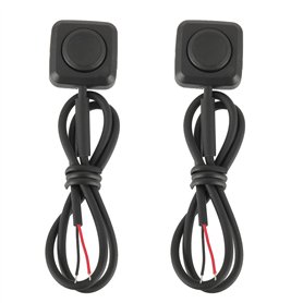 EPLZON Lot de 2 Interrupteurs à Bouton Poussoir Momentanés