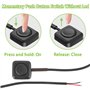 EPLZON Lot de 2 Interrupteurs à Bouton Poussoir Momentanés,12 V/24 V Mini interrupteur à bouton poussoir pour montage en surface