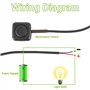 EPLZON Lot de 2 Interrupteurs à Bouton Poussoir Momentanés,12 V/24 V Mini interrupteur à bouton poussoir pour montage en surface