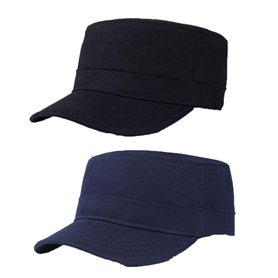 2 Pièces Casquette Militaire en Coton