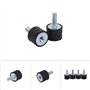 Lsolateur De Vibrations En Caoutchouc m8, 4Pcs M8 M6 Caoutchouc Monte Amortisseurs Anti-vibrations Bobines de Silentblock suppor