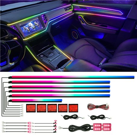 Éclairage intérieur de voiture