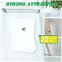 Aimants en néodyme, 12 Pièces N52 Aimants à Broches Aimants Puissant Forts Petit Punaise Mini Aimant Portable pour réfrigérateur