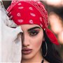 SYEYCW 5 Pièces Bandana Paisley, Multicolore Classique Bandanas Foulard, Multifonction Polyester Echarpe Mouchoir, Accessoire Ch