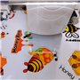 Lot de 25 feuilles de papier autocollant 100 % transparent étanche pour imprimante laser Format A4 Imprimable Transparent