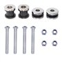 ANCLLO Modification Accessories Kit d'accessoires de montage à vis pour XL883 XL1200 X48 04-17 XL883 XL1200
