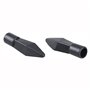 ANCLLO 12 pièces en caoutchouc souple pratique tir à l'arc pointe de flèche colle sur cible flèche pointes pour tir à l'arc