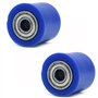 ANCLLO Lot de 2 rouleaux de chaîne de 8 mm pour moto