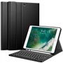 FINTIE Clavier pour iPad 6e/5e Génération (2018/2017) et iPad Air 2/1 (2014/2013) 9.7 Pouces - [Rangement de Stylet] Clavier AZE