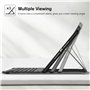 FINTIE Clavier pour iPad 6e/5e Génération (2018/2017) et iPad Air 2/1 (2014/2013) 9.7 Pouces - [Rangement de Stylet] Clavier AZE