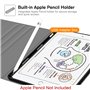 FINTIE Clavier pour iPad 6e/5e Génération (2018/2017) et iPad Air 2/1 (2014/2013) 9.7 Pouces - [Rangement de Stylet] Clavier AZE