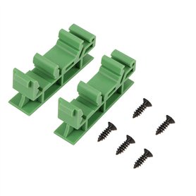 10 Ensembles 35mm PCB DIN C45 Adaptateur de Rail Carte de Montage Support
