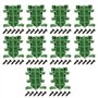10 Ensembles 35mm PCB DIN C45 Adaptateur de Rail Carte de Montage Support