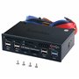 Tccmebius TCC-QL5E 5.25 Pouces PC Multifonction Tableau de Bord Médias Panneau Avant