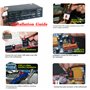 Tccmebius TCC-QL5E 5.25 Pouces PC Multifonction Tableau de Bord Médias Panneau Avant, avec SATA e-SATA USB 3.0/2.0 Hub Audio Por