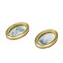 Wifehelper 2 Pcs/Set Maison De Poupée Miniature Cadre Ovale Cadre Photo Mini Encadré Image Couple Photos Décoration Murale Intér